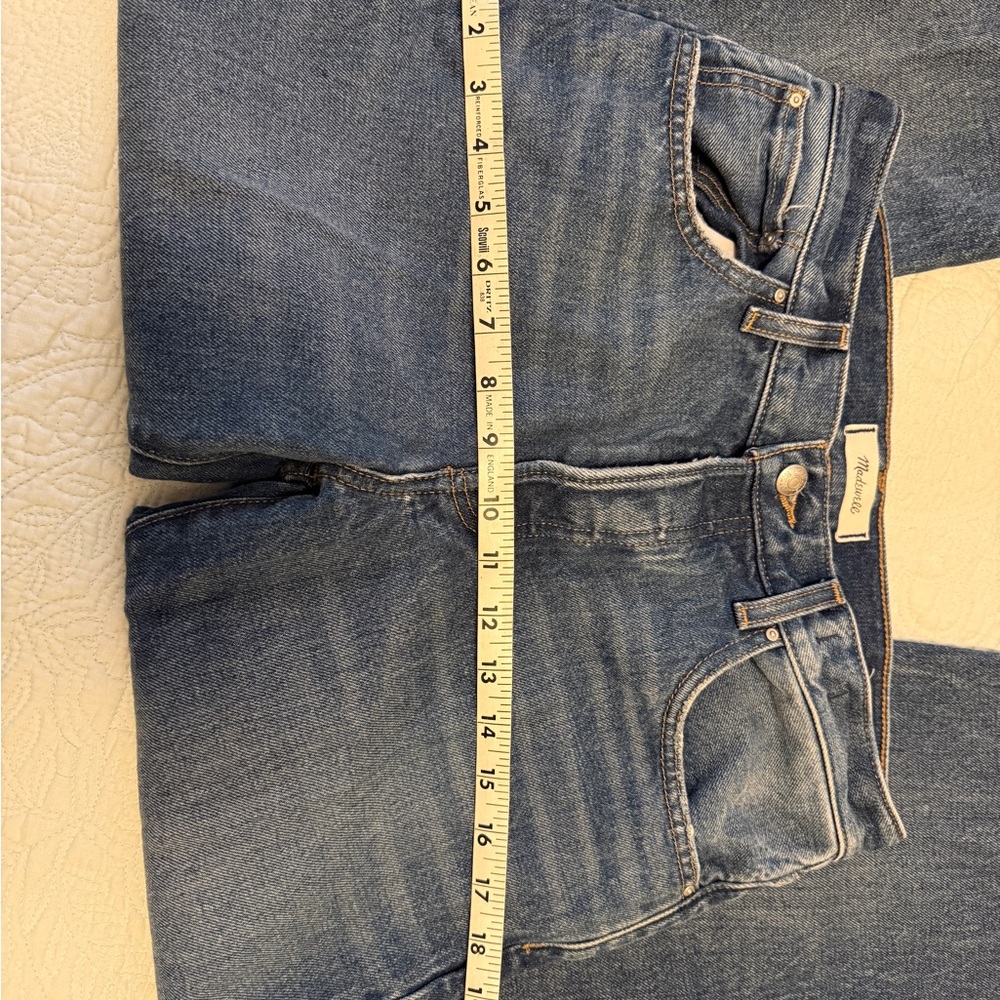 Madewell Dean Easy Straight Jeans - Greendale Wash - Picture 9 of 9